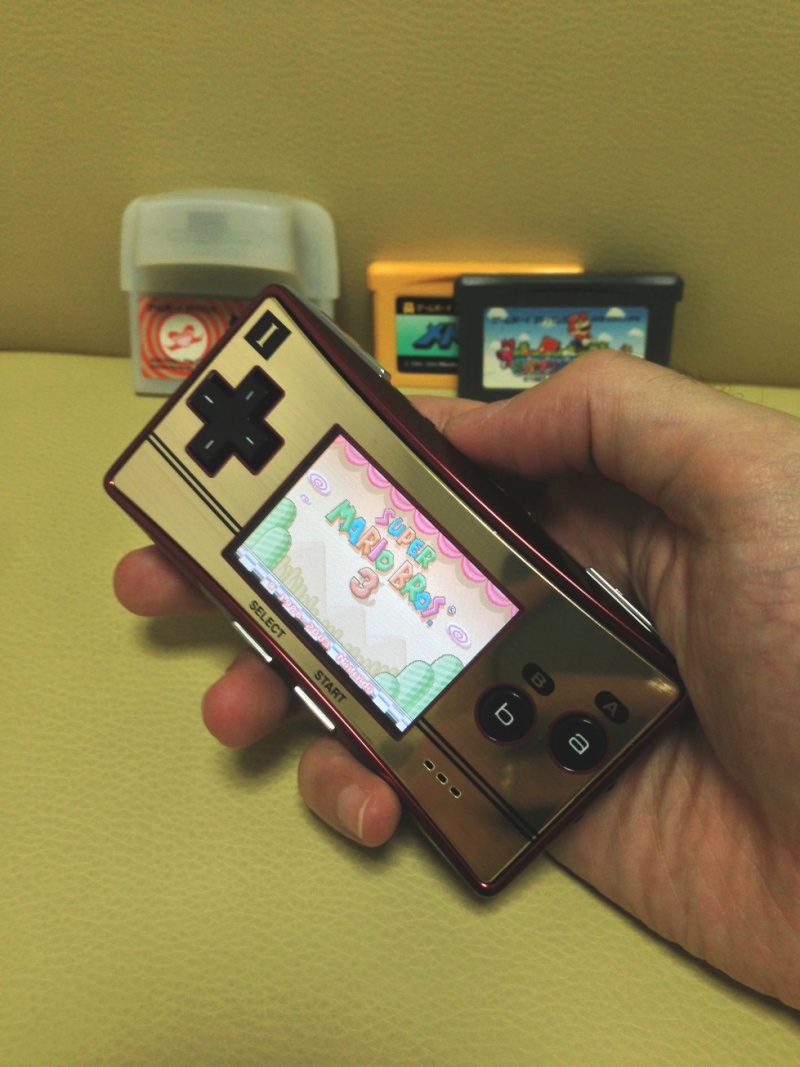 GAMEBOY micro ファミコンバージョン購入 - Curiositas