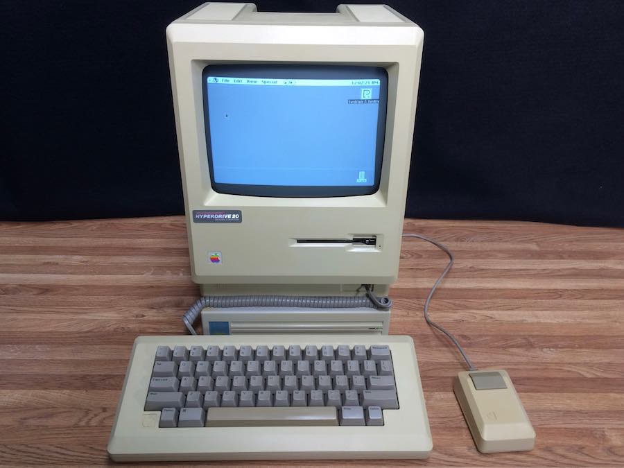 Macintosh (128K) with Dove RAM Expansion and SCSI Card – Apple