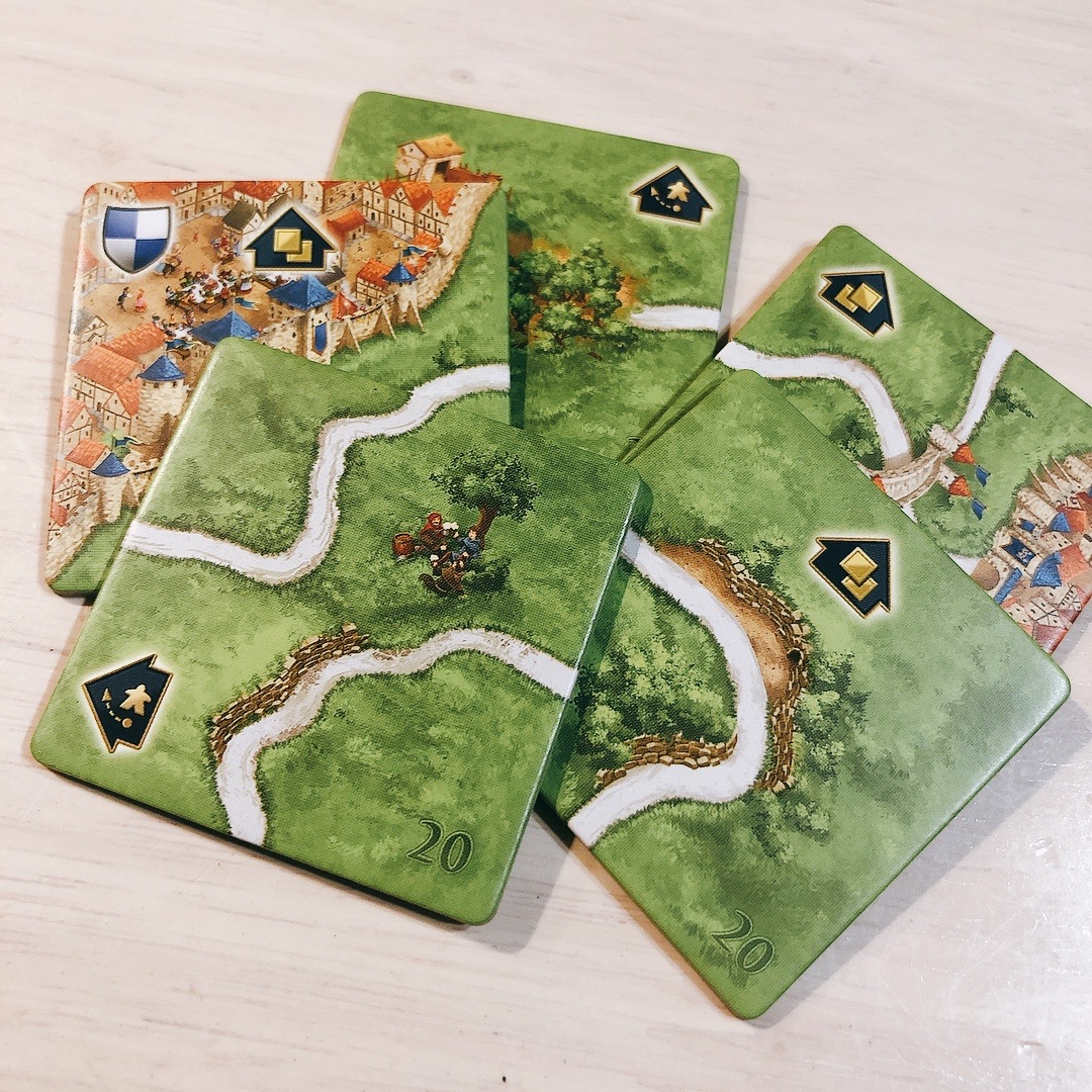 カルカソンヌ20周年記念版 開封レビュー - りょうたろのボドゲブログ