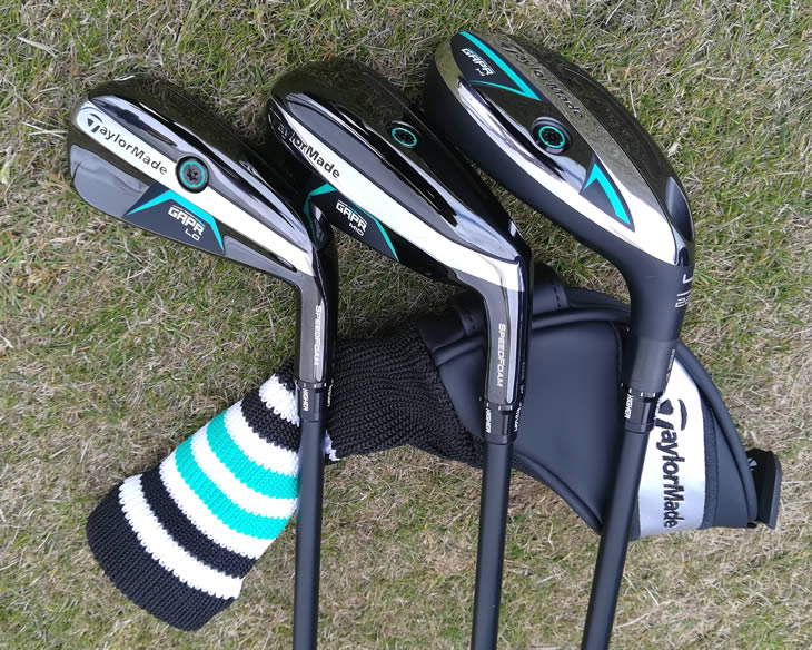 TaylorMade GAPR LO MID HI Hybrids Review - Golfalot