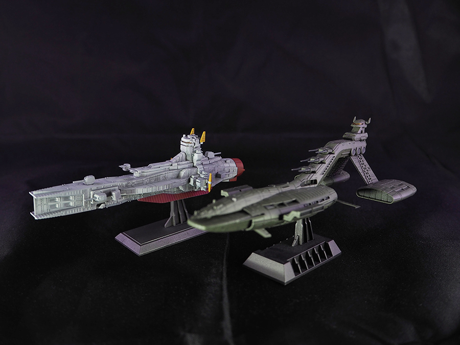 BANDAI｜バンダイ] EXモデル 1/1700 サラミス＆マゼランを作る ③ 完成