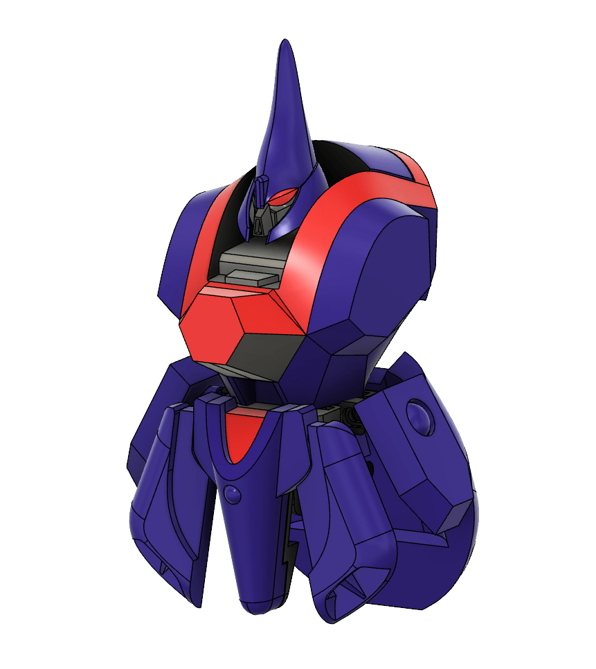 1/144 ザンネックを作ってVガンダム30周年を祝う2 | 一生ガンプラ