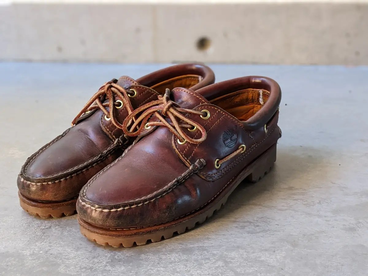 ティンバーランド3アイレットクラシック】名作デッキシューズのサイズ