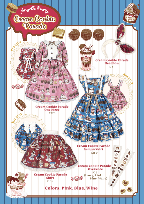 Angelic Pretty: Cream Cookie Parade Review | MILK ✦ CIRCUS