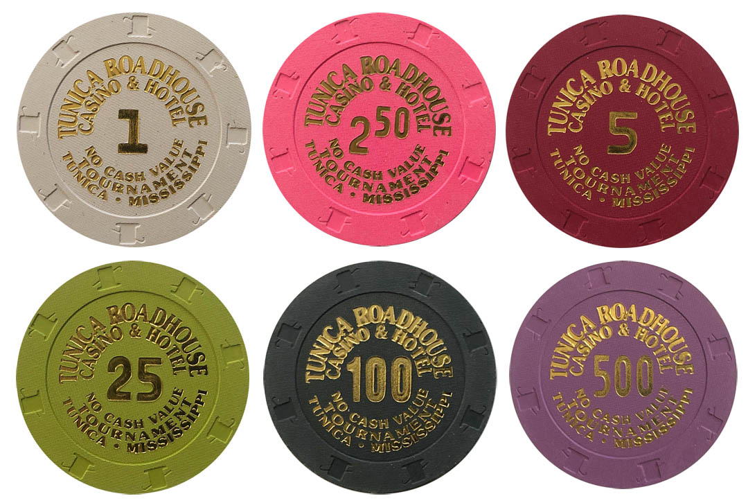 500 Roadhouse Casino Tournament Paulson Set - Apache Poker Chips