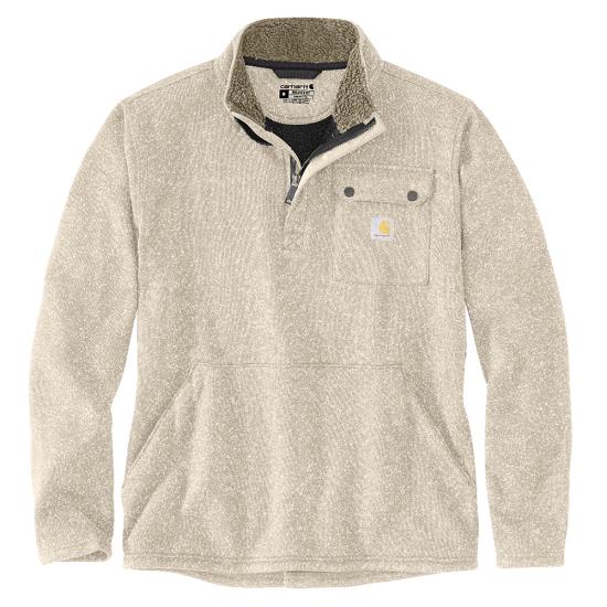 CARHARTT MEN'S RELAXED FIT MIDWEIGHT QUARTER ZIP POCKET FLEECE