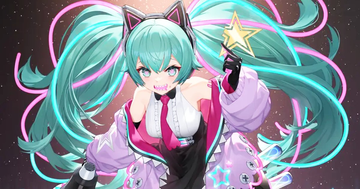 Digital Stars 2023」メインビジュアルが公開！初音ミクが遊園地を
