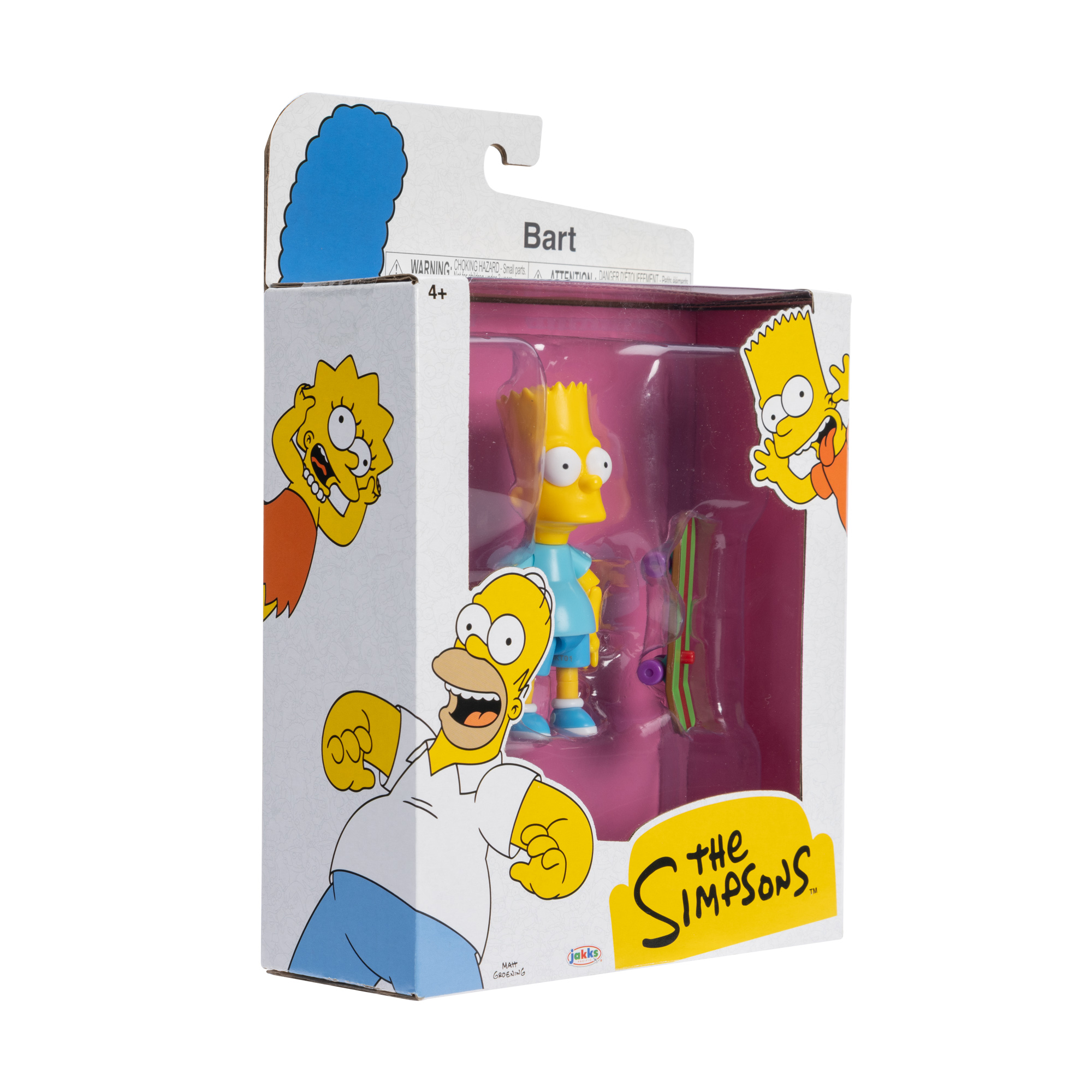 The Simpsons Wave 4 Bart (blue shirt) 5in Figure — TOY STLKR