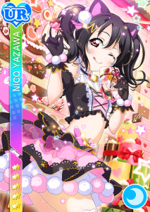 東條希UR限定＜キャットツインテール編 ラッキーアニマル♪＞画像と