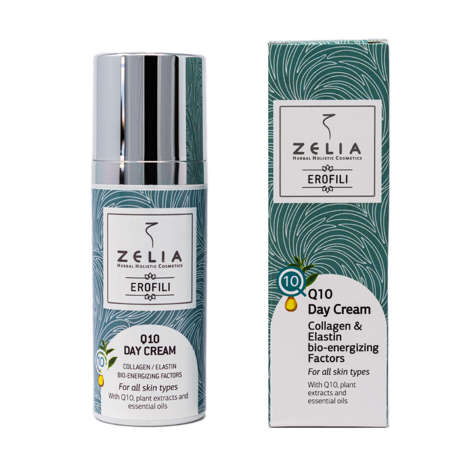 Day Cream EROFILI with Q10 & Amino acids | Zelia Herbal Holistic