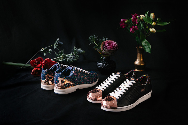 アディダス コンソーシアムよりSUPERSTAR 80V & ZX FLUX Limited Edtが