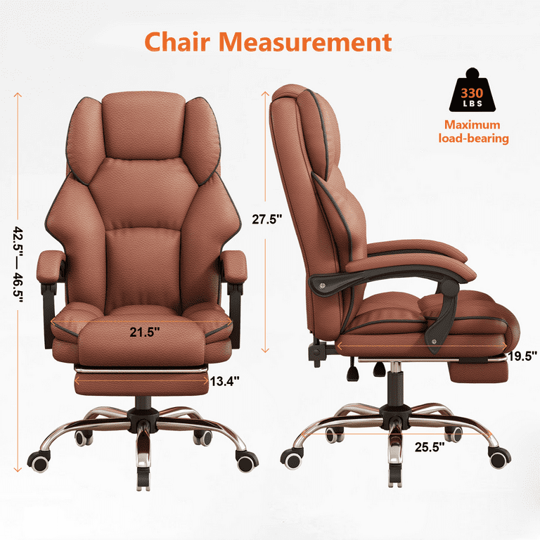 WXJHL Executive Office Chair PU Leather Comfortable Computer