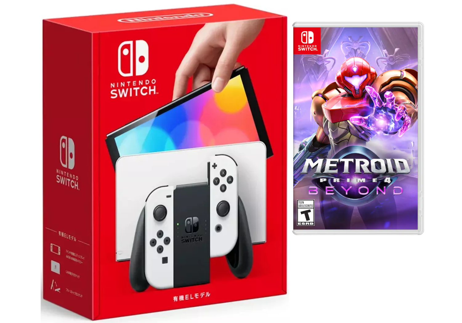 Nintendo Switch OLED White with Pokemon Legends: Z-A Bundle