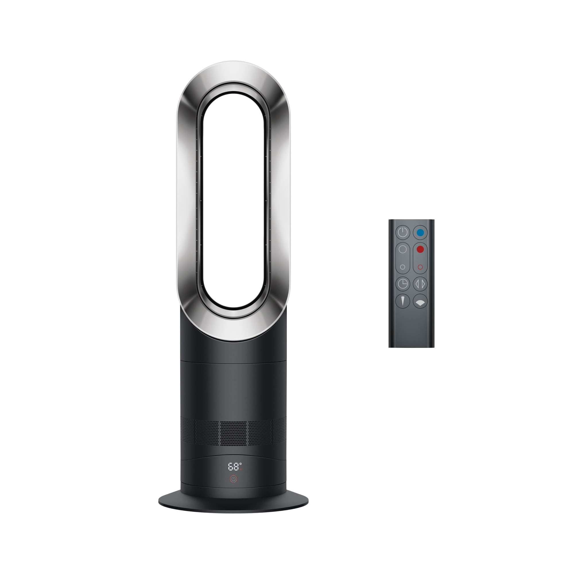 Dyson Hot+Cool Jet Focus Fan Heater, Black Nickel, Fast Heating