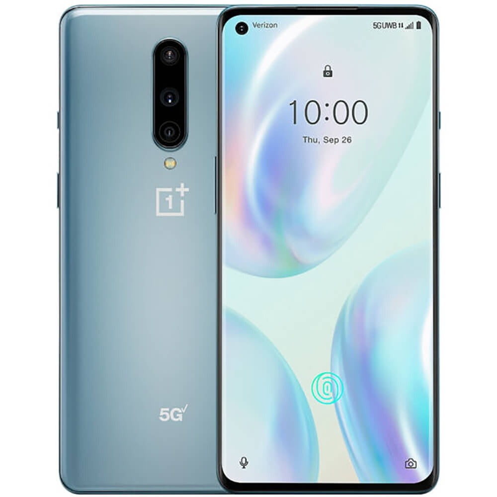 OnePlus 8 5G UW IN2019 128GB/8GB RAM Verizon unlocked 6.55 in