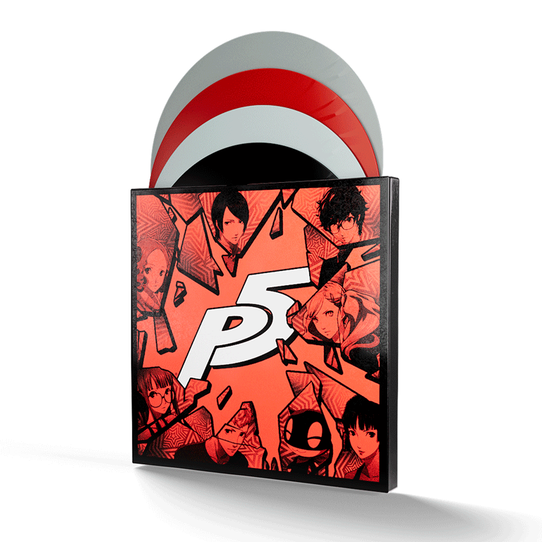 ペルソナ 5 / Persona 5 VINYL SOUNDTRACK 4XLP-THE ESSENTIAL EDITION