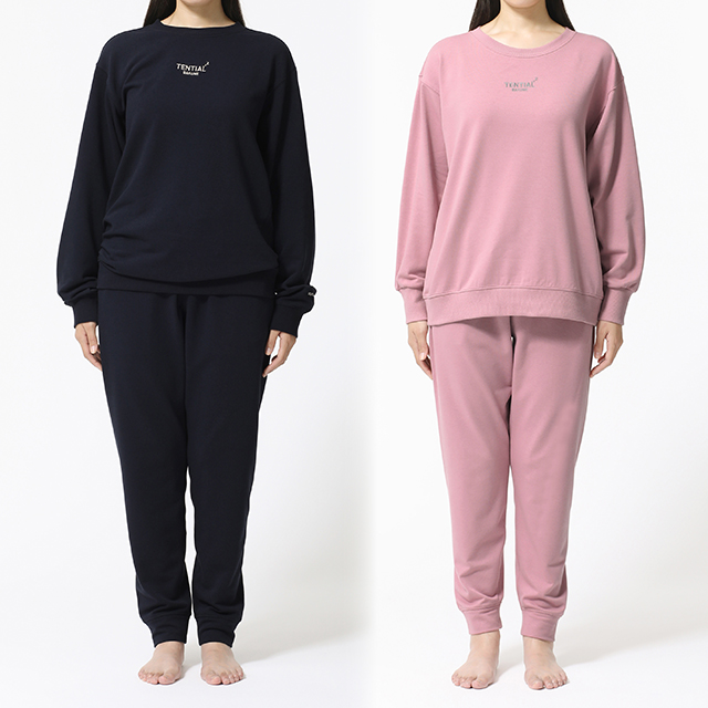 TENTIAL BAKUNE スウェット ウィメンズ 上下セット（長袖クルーネック