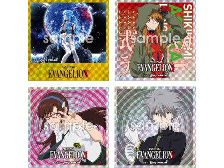 Pachinko EVANGELION トレーディングステッカー」発売、ホール限定の