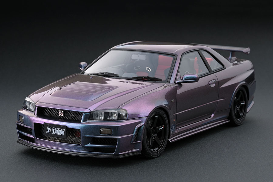IG0009 1/18 Nismo R34 GT-R Z-tune Midnight Purple III | LINE UP