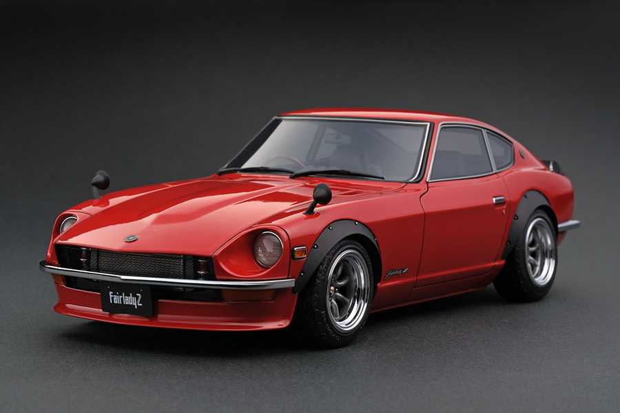 IG0196 1/18 Nissan Fairlady Z (S30) Red | LINE UP | ignition model