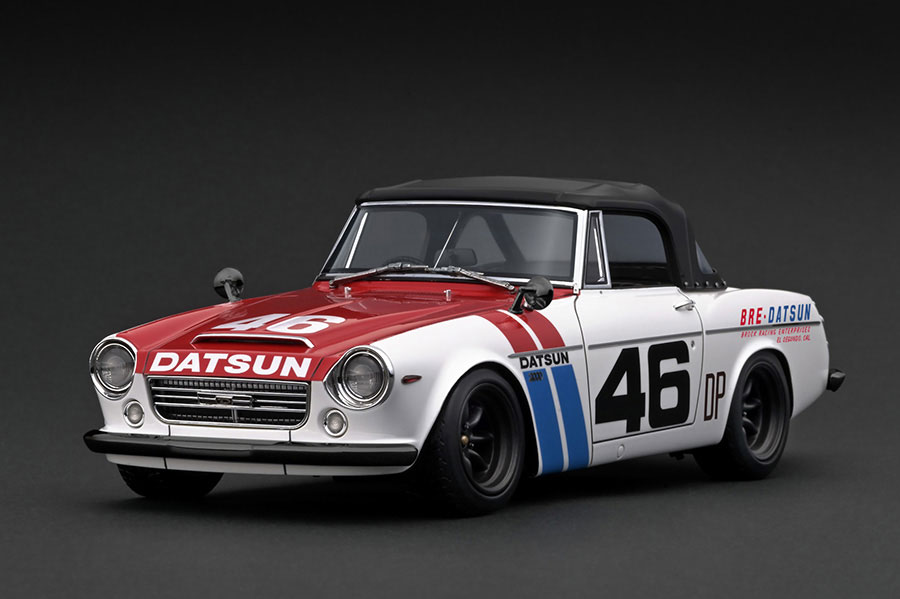 IG2715 1/18 DATSUN Fairlady 2000 (SR311) Red/White | LINE UP