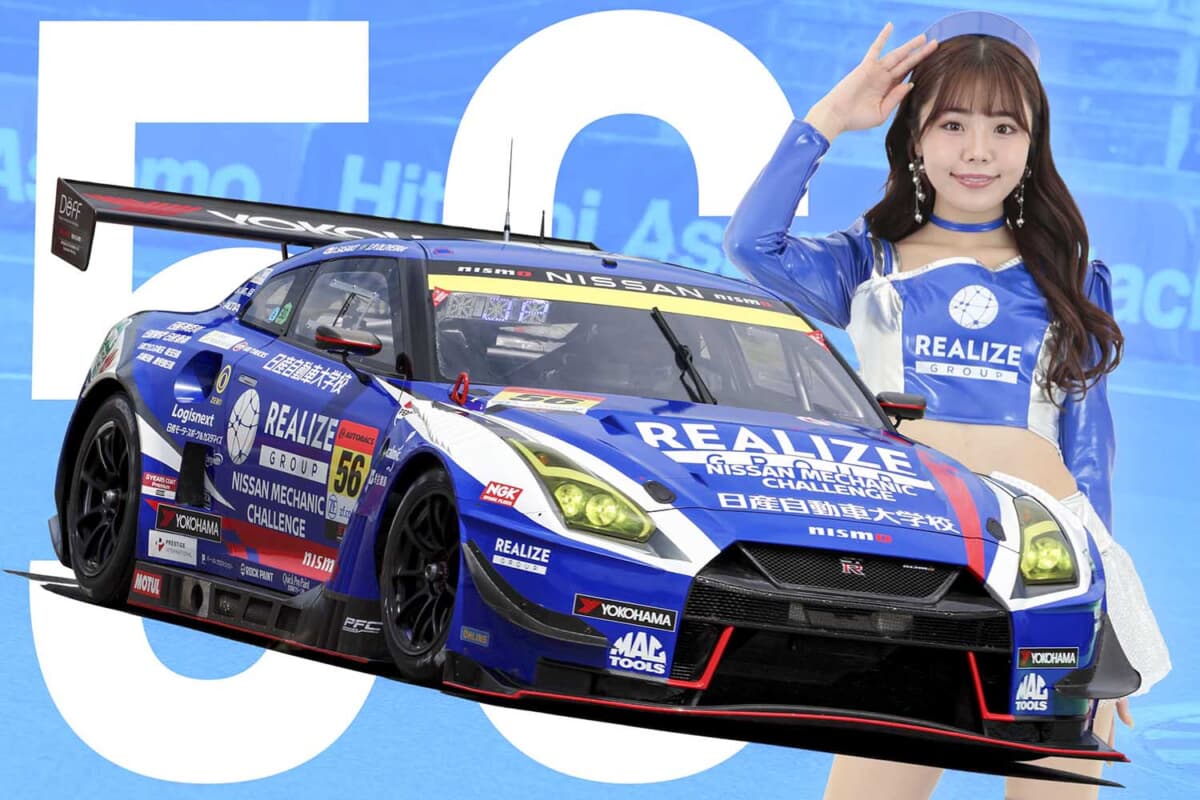 近藤真彦率いるKONDO RACINGを応援する2名の「リアライズガールズ
