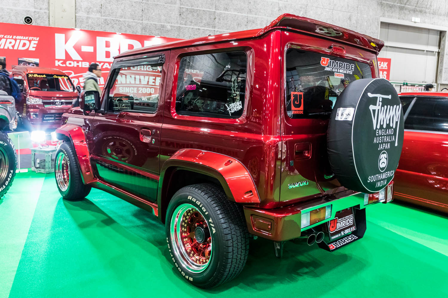 スズキ「ジムニーシエラ」がローライダー姿に転生！ 北米「サムライ