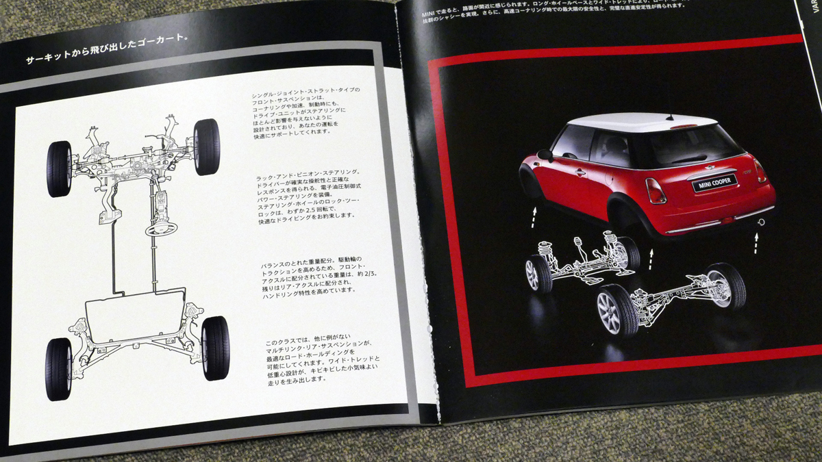 正統派セルフカヴァーで新生した21世紀の「ミニ」！ カタログも