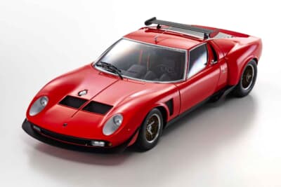 イオタ」改め「ミウラSVR」が14年ぶりに復活！ 京商から1/12スケールで