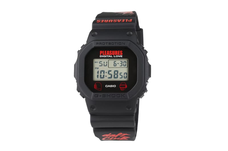 Daft Punk x PLEASURES x Casio G-SHOCK DW5600PDP-1 Watch Release