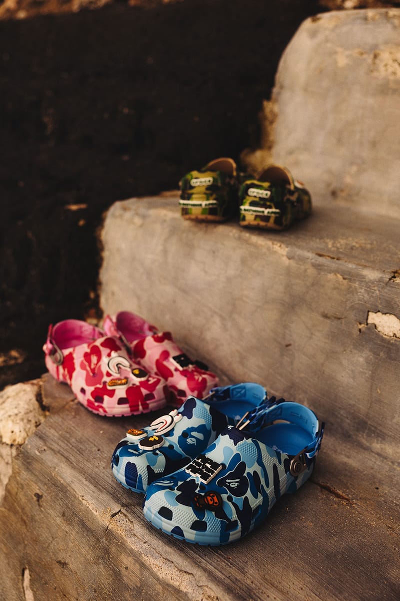 ベイプとクロックスによる初コラボのクラシッククロッグが登場