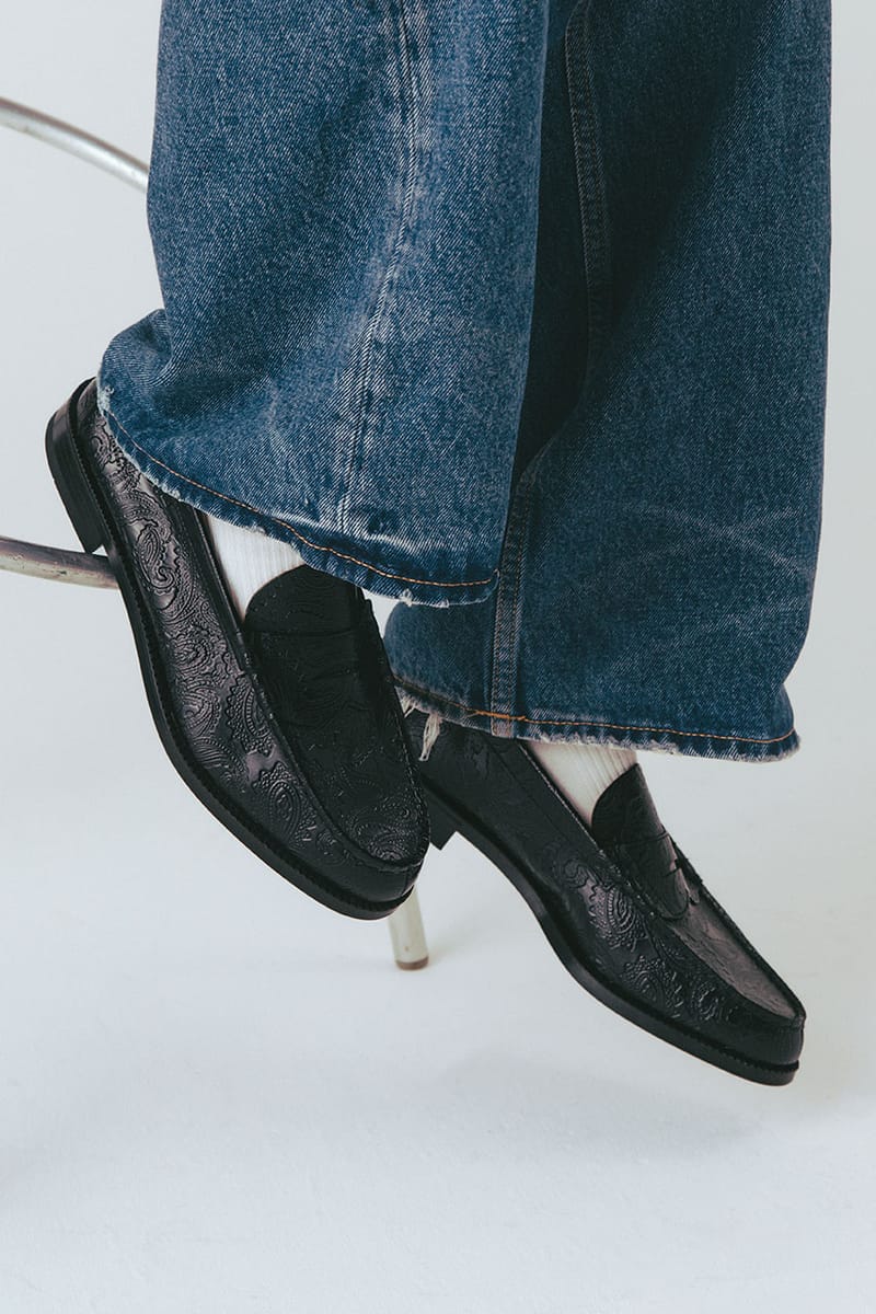 ケンフォードファインシューズのペイズリーローファーの新ルックが公開