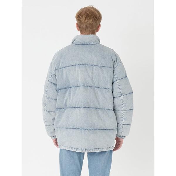 スーパーデニムダウンジャケット ブルー MARION | リーバイス(Levi's