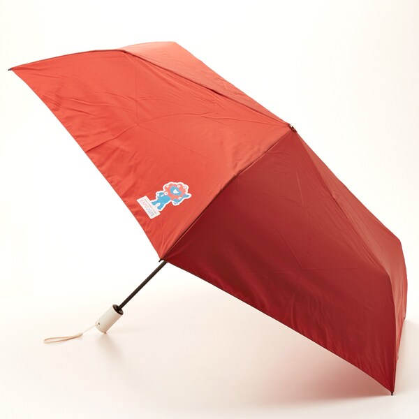 EXPO2025ミャクミャクワンポイント自動開閉ミニ傘折レッド | 2025大阪