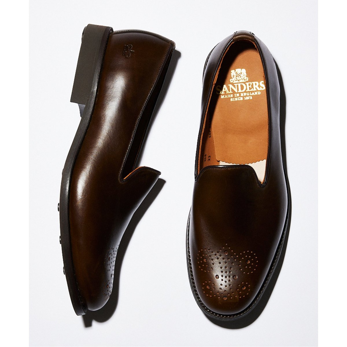 SANDERS / サンダース MEDALION SLIPPER SHOES | ジャーナル