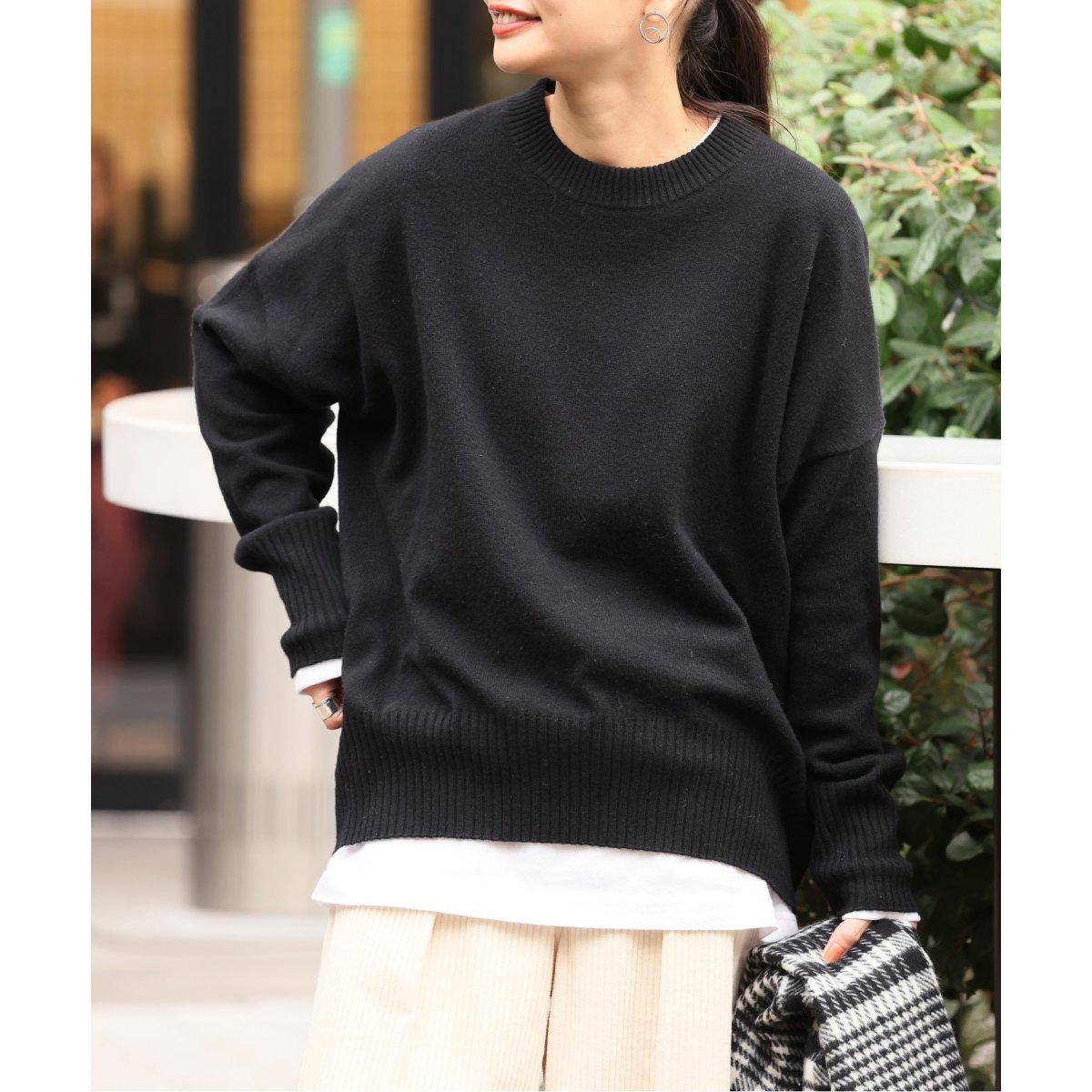 カシミヤクルーネックプルオーバー | ジャーナルスタンダード(JOURNAL