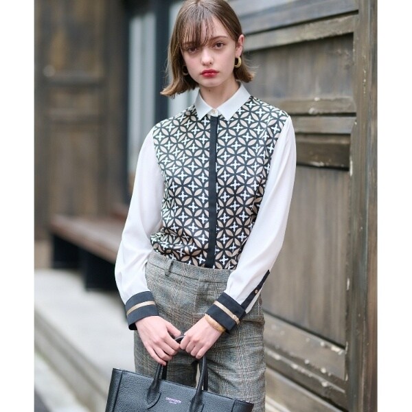 オーバーラップサークルシャツ | ドレステリア(DRESSTERIOR) | マルイ