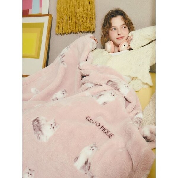 Sleep】CAT柄 プリント毛布 | ジェラート ピケ(gelato pique) | マルイ