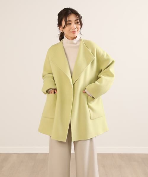 セール】 メリノウールリバーコート （その他アウター）｜7-IDconcept
