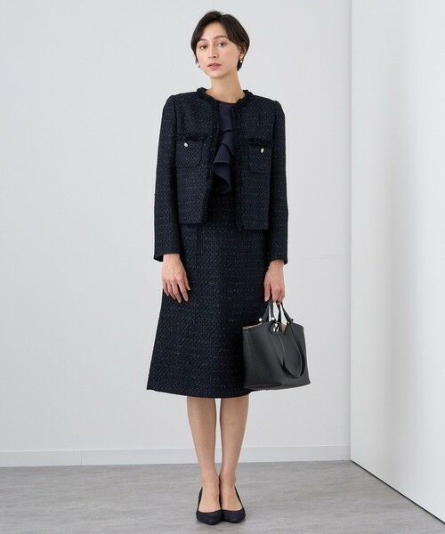 セール】 【Eternal Line 2024】ミックスツイードノーカラー