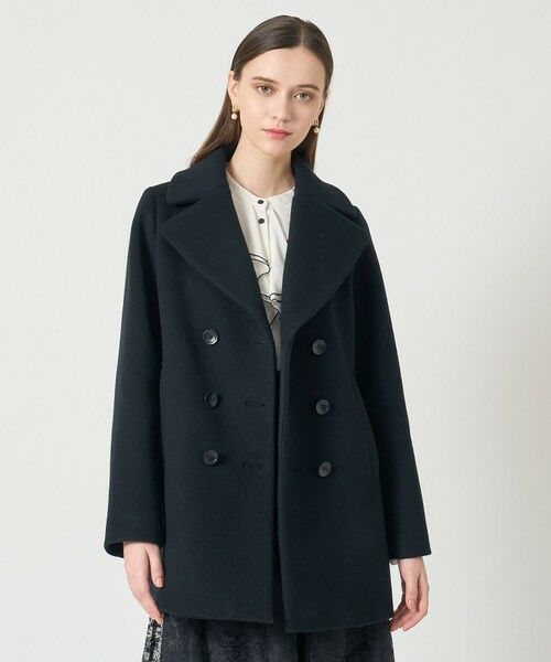 ラムウールビーバーPコート （ピーコート）｜ANAYI / アナイ