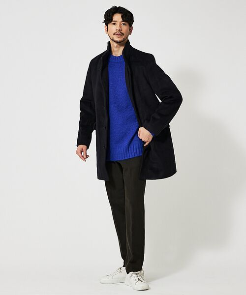 セール】 ウール / モヘアブレンド ローゲージニット （ニット