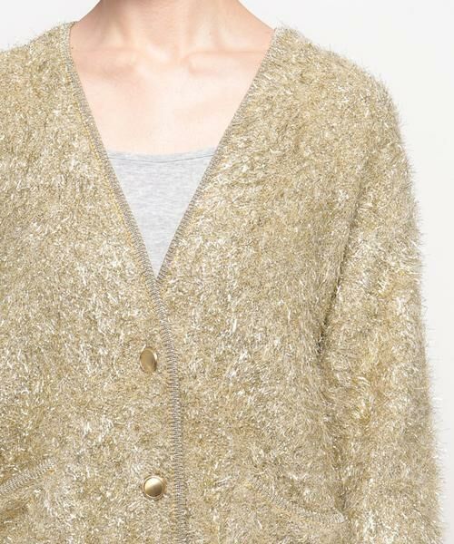 セール】 シャイニーフェザーカーディガン （カーディガン・ボレロ