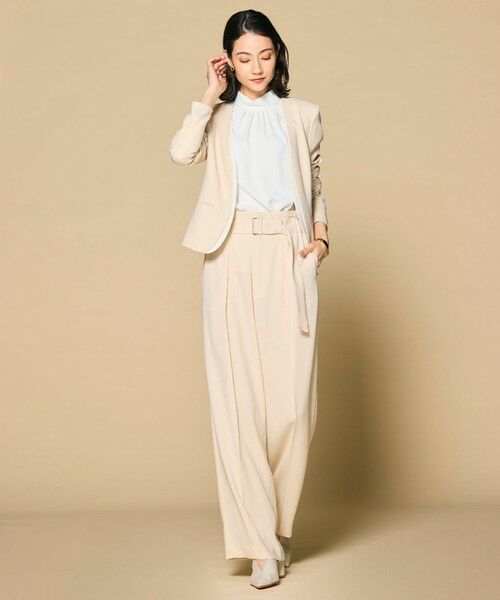 EVA / ハイネックロングスリーブブラウス （シャツ・ブラウス）｜BEIGE