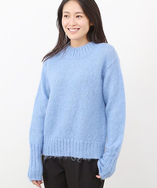 セール】 モヘア・プルオーバー （ニット・セーター）｜Bilitis dix