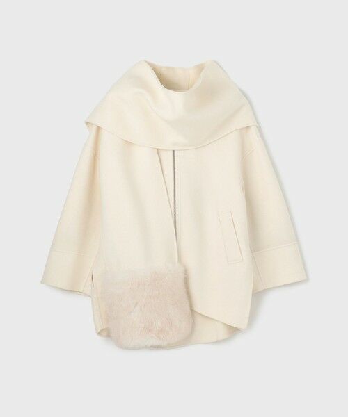 セール】 フードストールリバーコート （ポンチョ）｜GRACE