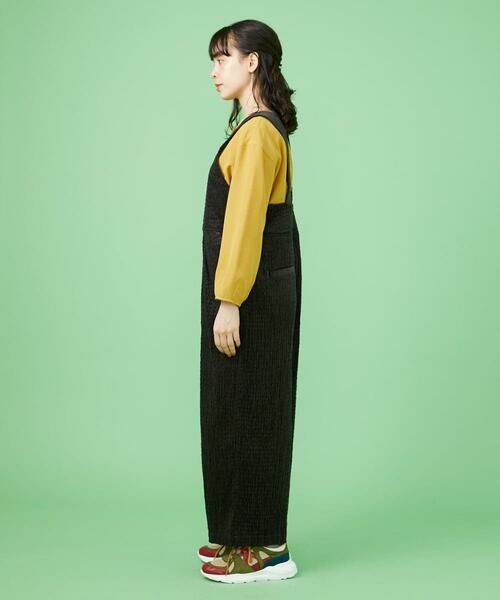 セール】 シャーリングコーデュロイ オーバーオール （サロペット