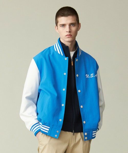 セール】 【数量限定カラー有】スタジアムジャンパー （ブルゾン）｜J