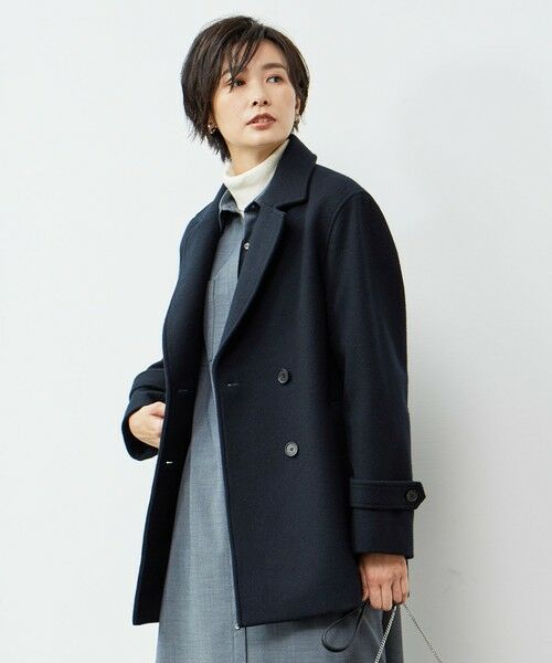 Jackal 140s ソフトメルトン Pコート （ピーコート）｜L size ONWARD