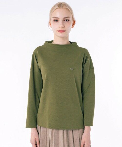 セール】 ボトルネックミラノリブプルオーバー トレーナー